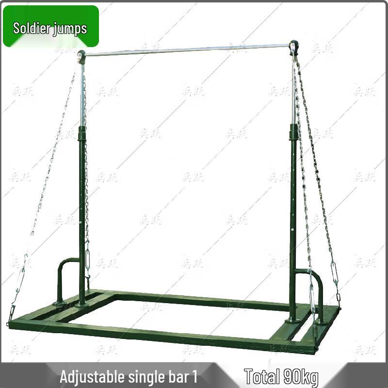 Adjustable Fitness Pull-Up and Dip Station