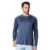 UA RASH GURAD CREW Downpour Gray S