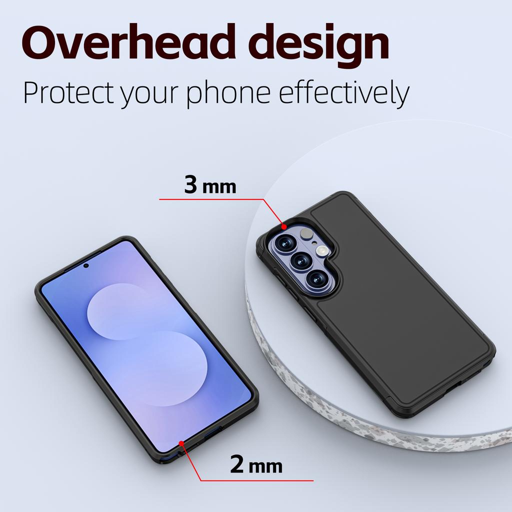 Durable Armor Funda Phone Case for Samsung Galaxy S26 Ultra S25 FE S24 Plus S23 S22 A17 5G A16 A36 A56 A55 A15 A35 A14 A54