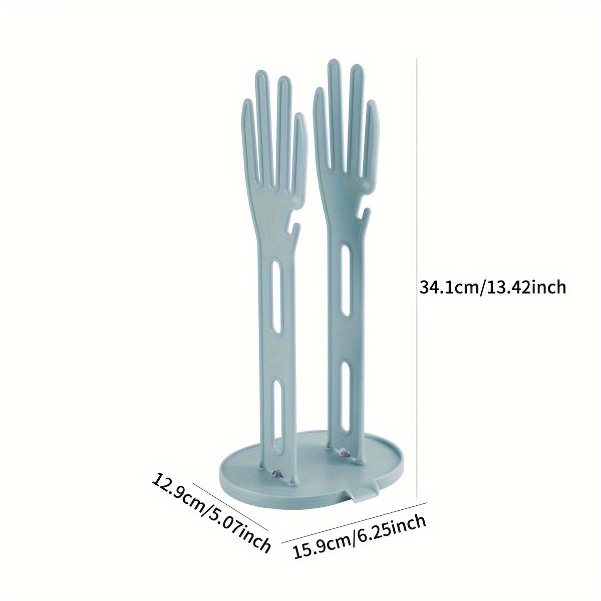 Стойка для слива перчаток стойка для хранения тряпок кухонная столешница со съемным сливным основанием стойка для сушки тряпок для перчаток кухонные принадлежности 1339₽