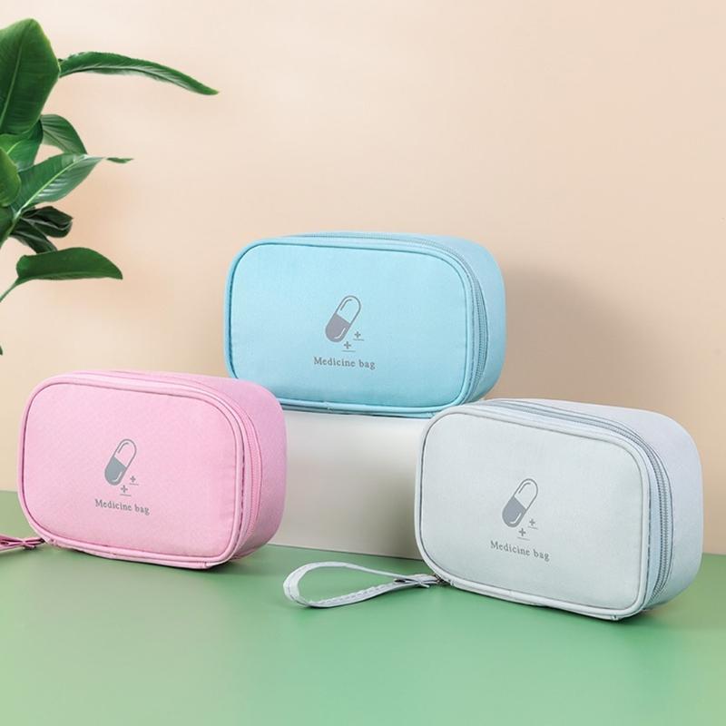 Multifunction Emergency Medicine Storage Bag First Aid Bag,Empty First Aid Pouch,Portable Medicals Bag Outdoor Travel