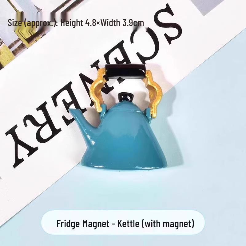 3D Stereoscopic Magnetic Food & Vegetable Fridge Magnets