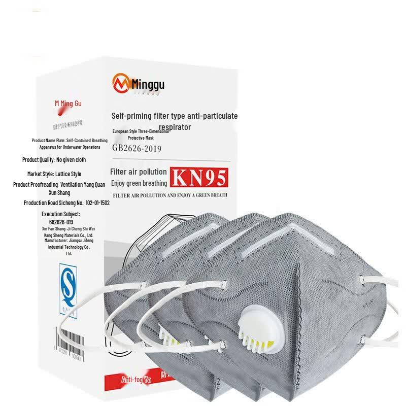 KN95 Dust Mask with Breathing Valve