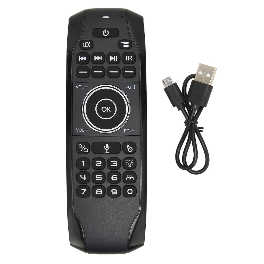 Voice Remote Control Replacement Backlight Double Sided 2.4G Wireless Remote Control for Home G7V