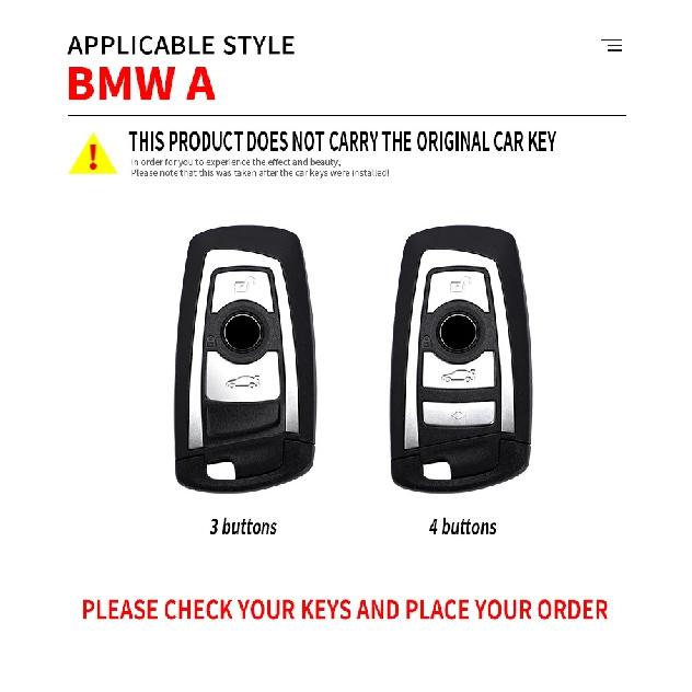 Car Remote Key Case Cover Shell Fob For BMW 1 3 5 7 Series X1 X3 X4 X5 F10 F15 F16 F20 F30 F18 F25 M3 M4 E34 Car Accessories