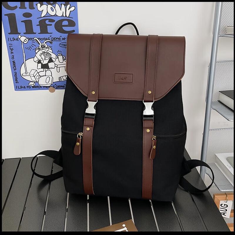 Men s Large Capacity Retro Canvas Backpack 1