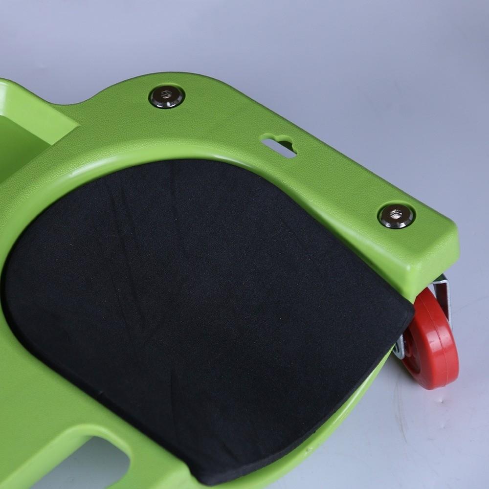 Universal Wheel Rolling Knee Creeper 5 Swivel Castors Rolling Knee Protection  Auto Repair