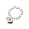 Crafts Dog Doll Pearl Collars Silver BJD Dolls Mini Pearl Chain  Doll Accessories