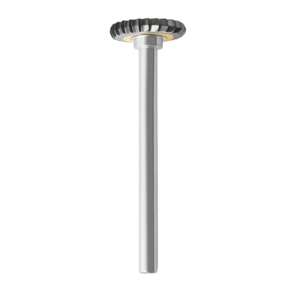 Cemented Carbide T Shaped Rotary Burr Cutter Round Shank Electric Grinding Head For Metal Wood Stone Engraving