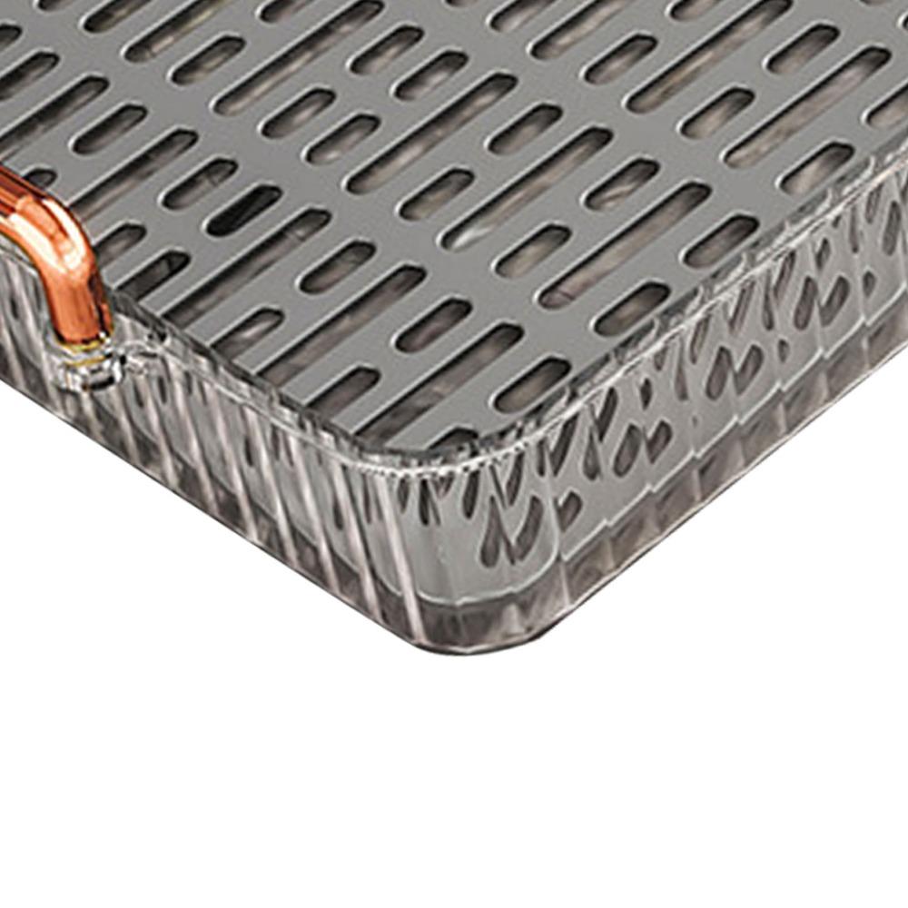 With Handles Water Drainage Tray Non Slip Double Layer Tray Durable Tea Serving Tray  Coffee Table