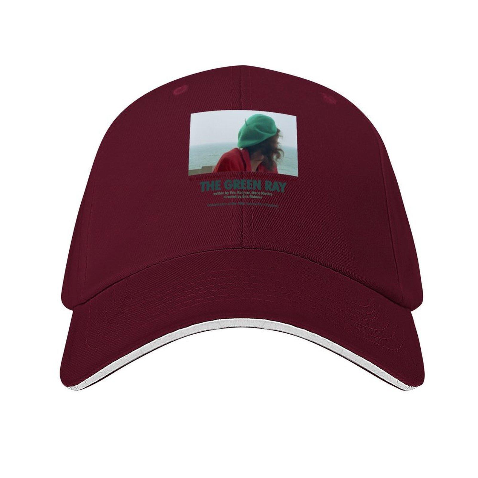 

THE GREEN RAY SUMMER LE RAYON VERT Baseball Cap custom caps GentleUnisex Hat Hip Hop Rave Unisexs Womens