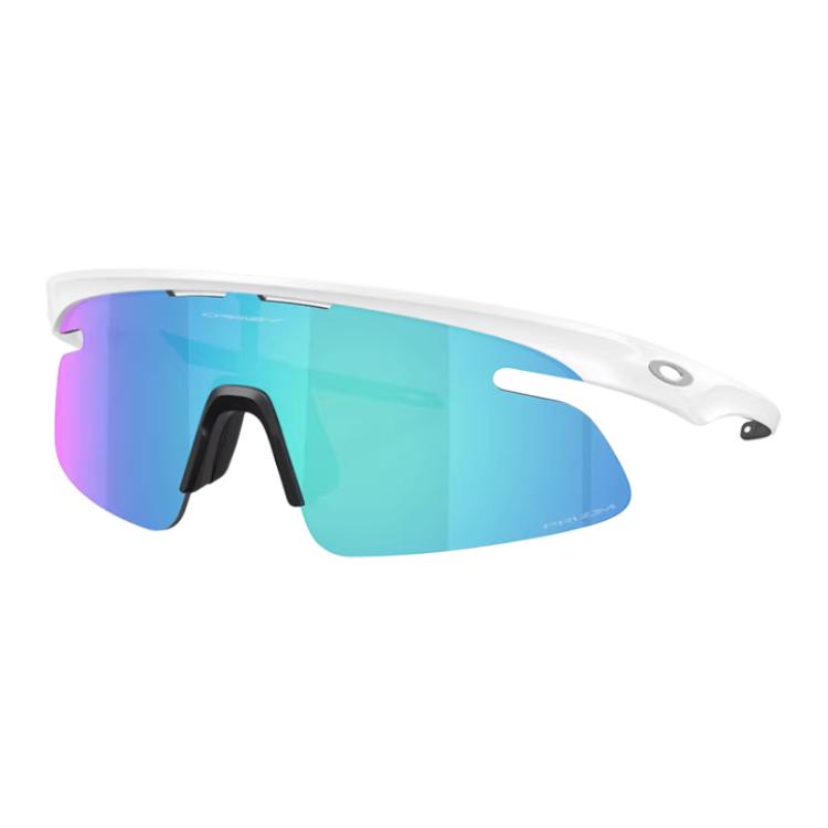 Oakley Модные Трендовые Авангардные Инжекционно-литьевые Неправильной Формы Солнцезащитные Очки Унисекс Солнцезащитные Очки Белые 0OO9527D-04 F,White