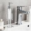 Nutcrackers Liquid Soap Dispenser with Pump Mechanism Visible Remaining Level Soap Container For Bathroom Decoration