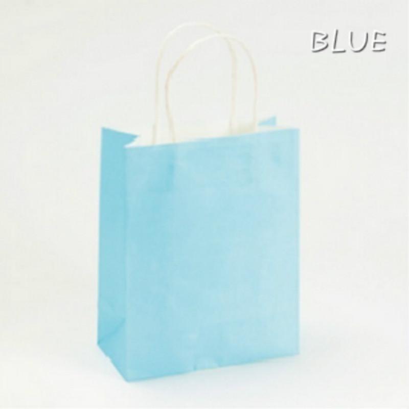 teal paper bolsas