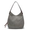 Borsa a Tote in Tela da Donna con Scomparti Multipli e Chiusura a Zip per Uso Quotidiano