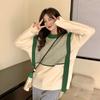 Striped Sweater for Women Autumn Winter Design Sense Niche Soft Texture Outer Wear Loose Crew Neck Knit Top