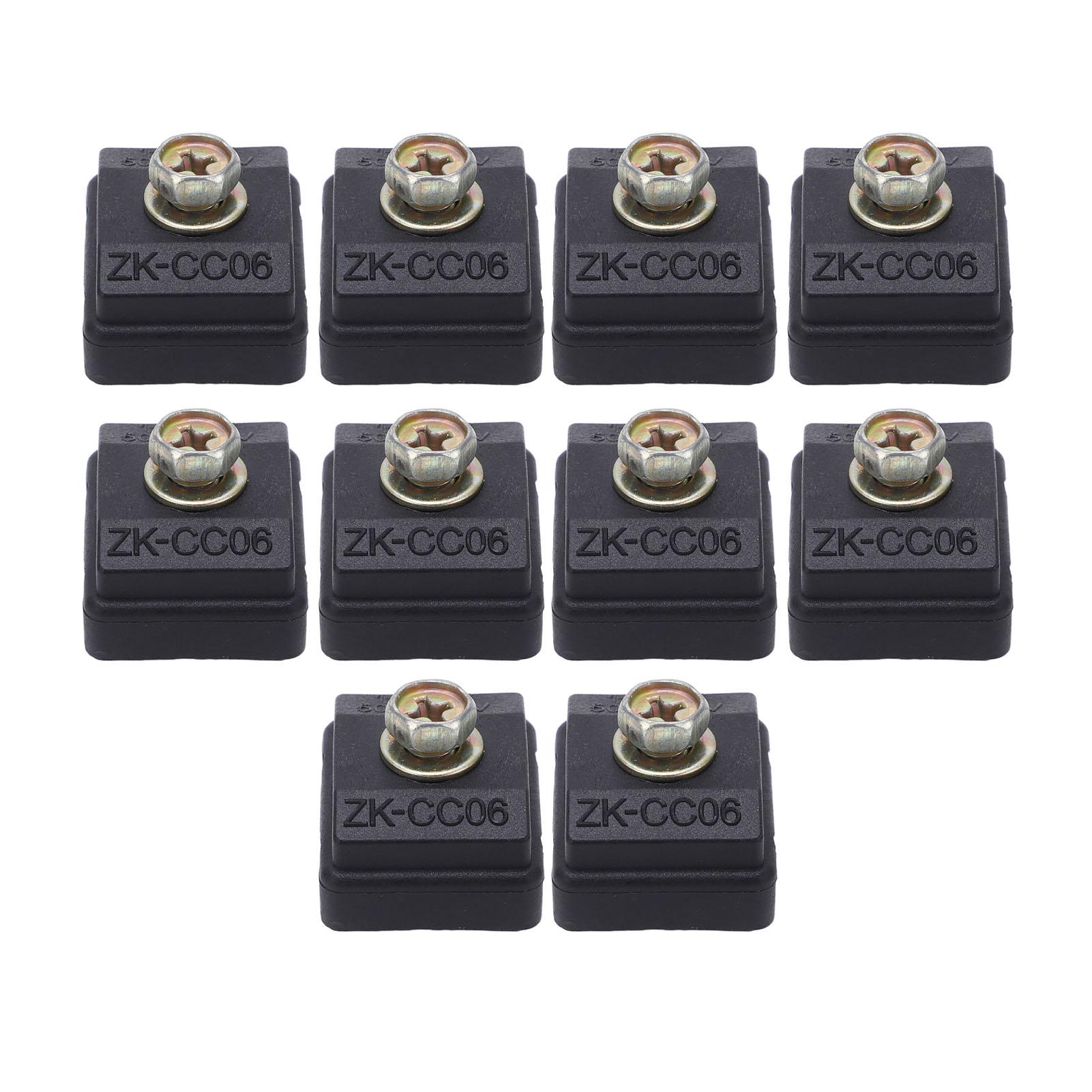

10pcs Wire Splitter Connector Break Free 50A 400V 1‑6mm² High Power Fast Insulation Piercing Clamp for Wiring