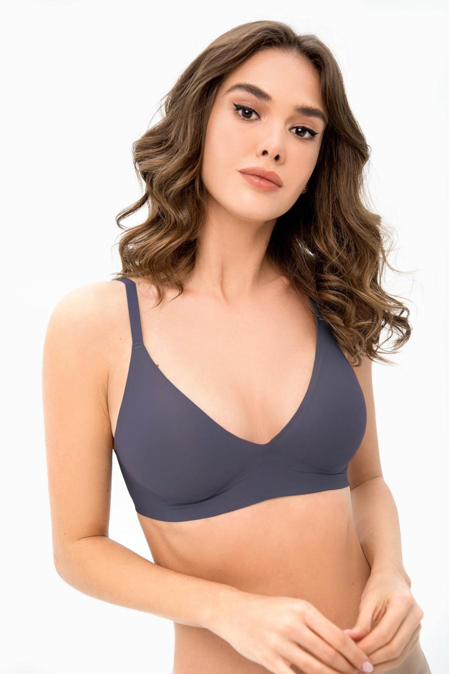 

Комплект білизни: бюстгальтер з м якою чашкою і трусики бразилиана Anabel Arto (82377) 80B-C/L імперська синього кольору