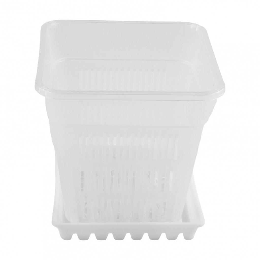 Root Observation Square Pot Designed for Optimal For Plant Growth Conditions