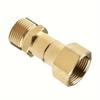 360 Degree Rotary Pressure Cleaning Hose Joint M22-14/15 Anti-Winding Solid Brass Spray Gun Adapter