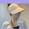 Leichte, atmungsaktive, schnell trocknende Sommerkappe für Damen mit verstellbarer Passform in Beige oder Khaki