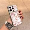 Cute second change is suitable for 17promax mobile phone case 16pro new 15 leather 14 large windows 13 girl 12x