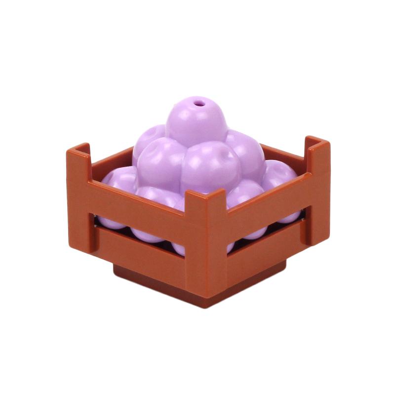 

Совместимые кирпичи, большие строительные блоки для фермы, аксессуары для украшения растений, забор, деревья, трава, фруктовый набор, детские игрушки для сборки, подарок