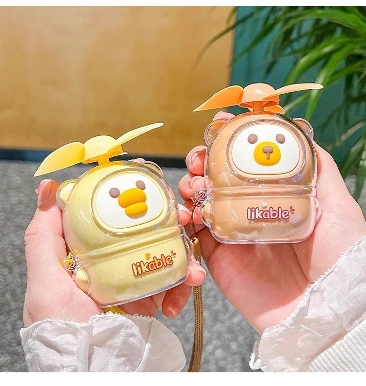 Portable USB Rechargeable Mini Handheld Fan for Kids & Students