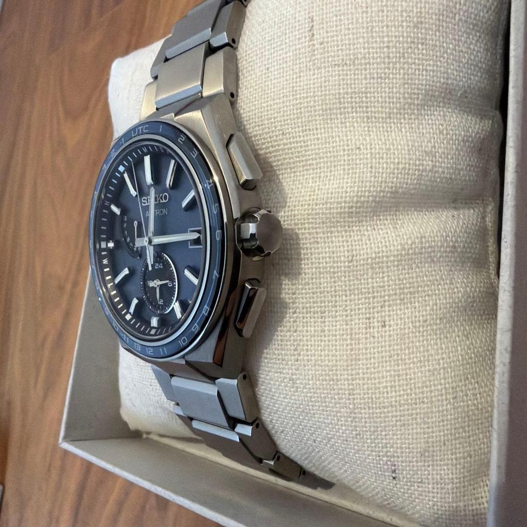 Used Seiko Astron Nexter SBXY037 Solar Radio Wave Watch