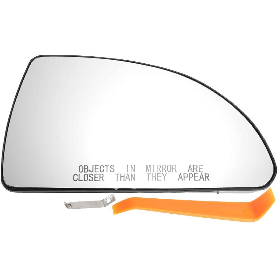 

1 Set Mirror Glass Replacement for Chevrolet Impala 2006-2013 Right Passenger Side W/Backing Plate No.89046150/88894541 Real Glass Plastic
