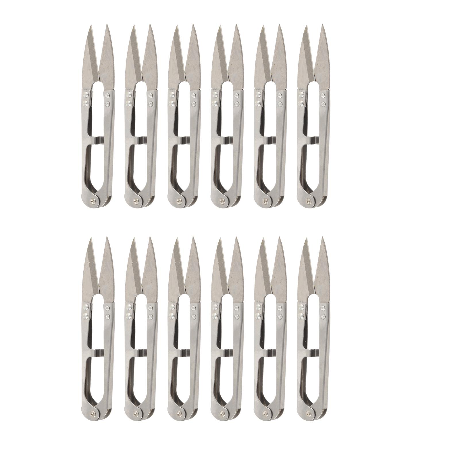 

12Pcs Embroidery Yarn Scissors Small Thrd Sewing Scissors Snippers
