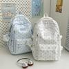 Schoolbag Japanese Ins New High-value Fresh and Sweet Star Backpack Small Middle School Student Casual and Lightweight Women's Backpack