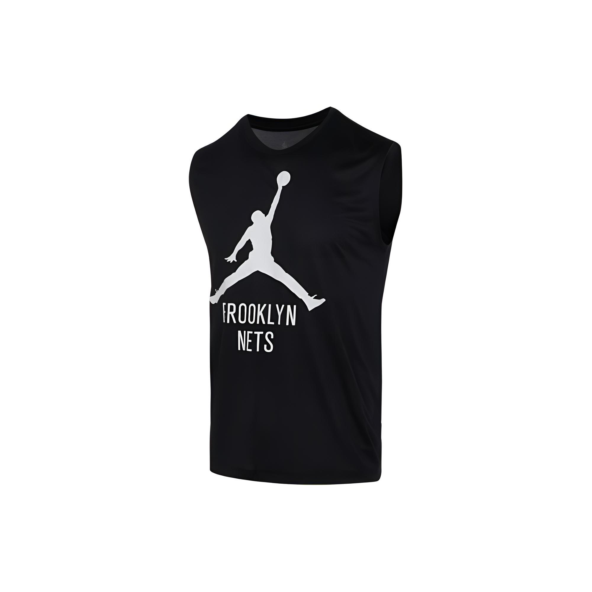Air Jordan NBA Logo Vest Brooklyn Nets Men s FQ1955-010 S