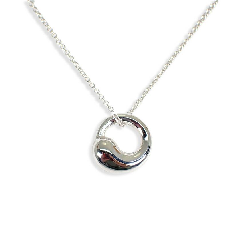 

[Б/у] TIFFANY/Tiffany 925 Eternal Circle Подвеска/ожерелье [g378-28]