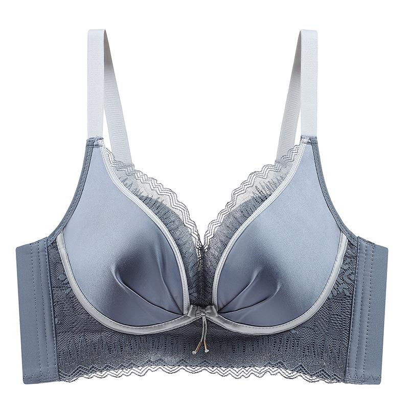 Gathering Bra for Women Anti Sagging Bra Without Steel Ring Breast Collection and Adjustment Bra