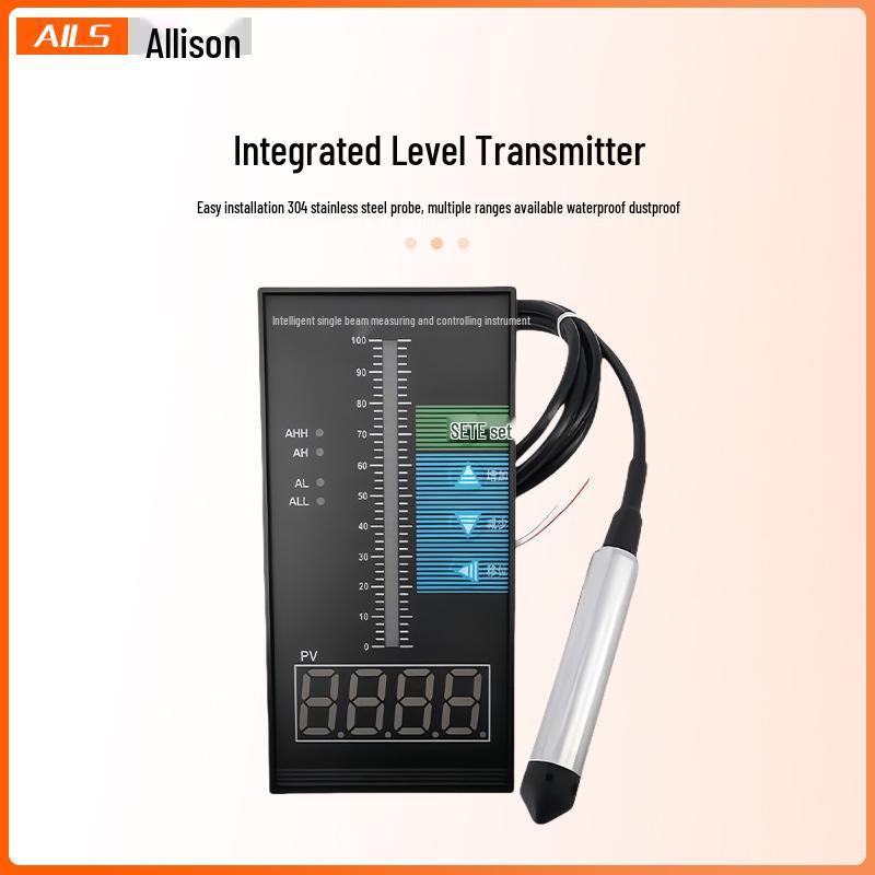 Submersible Water Level Sensor and Control System for Deep Well and Fire Tank Measurements