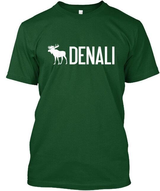 Denali Moose - T-Shirt Made in the USA Size S to 5XL Unisex T-Shirt L