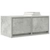TV Cabinet Concrete Grey 60 x 31 x 25.5 cm Engineered Wood