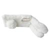 For Samsung Galaxy S25 Edge Case Plush Cute Bunny Winter Fluffy TPU Phone Cover