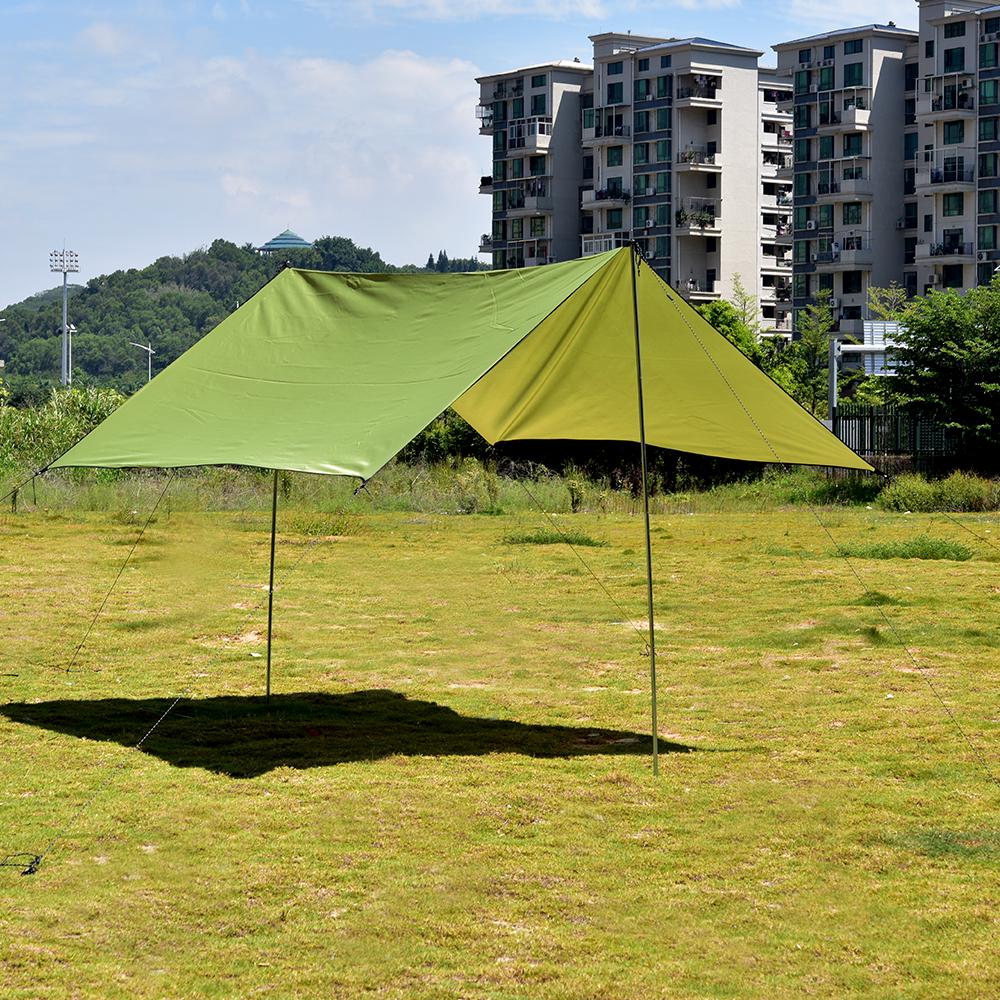 Auvent imperm/éable imperm/éable /à la pluie pour camping 3 4 M pour 3-4 personnes Auvent de loisirs avec barbecue en plein air avec accessoires tente hamac pour camping pique-nique en plein air
