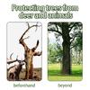 6pcs Plant Guards Protectors with Ziped Ties Metal Stakes Garden Protections Tree