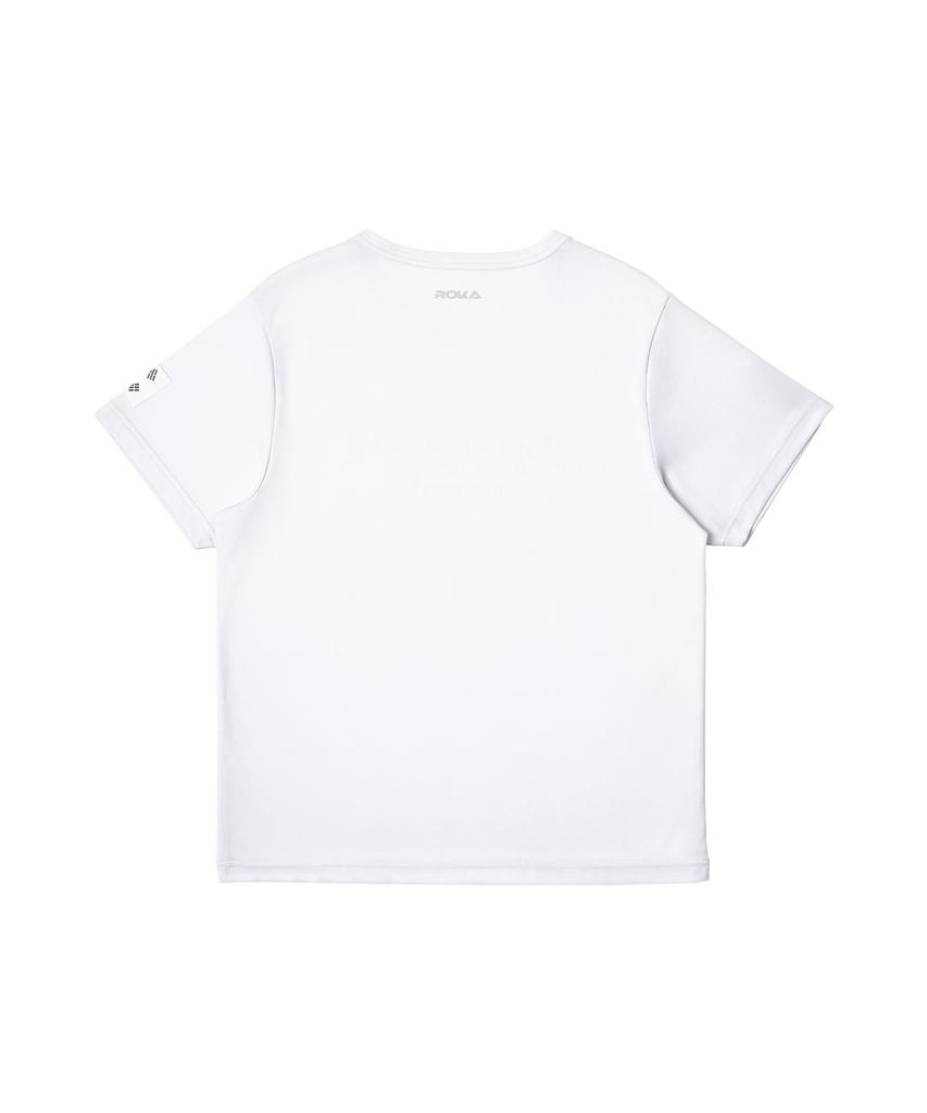 Daehanmingugyuggun Tiger Mesh Short Sleeve T-Shirt - Light Gray