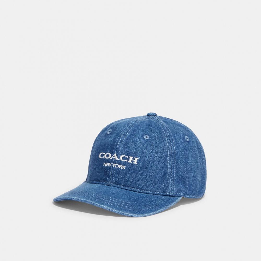 

Джинсовая бейсбольная кепка Coach