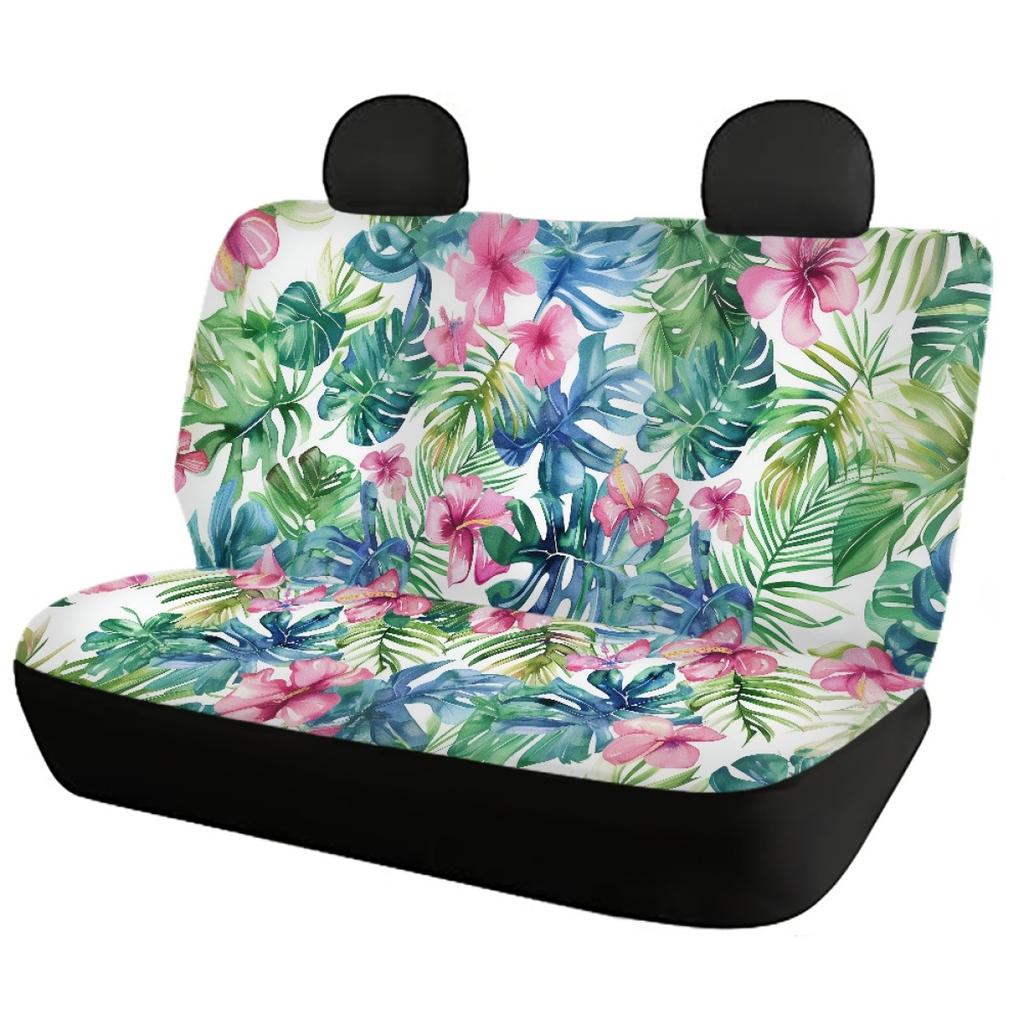 Waterproof Car Seat Covers with Abstract Digital Prints Airbag Compatible Front and Rear Seat Cushions Non-Slip Auto Seat Protectors Full Set