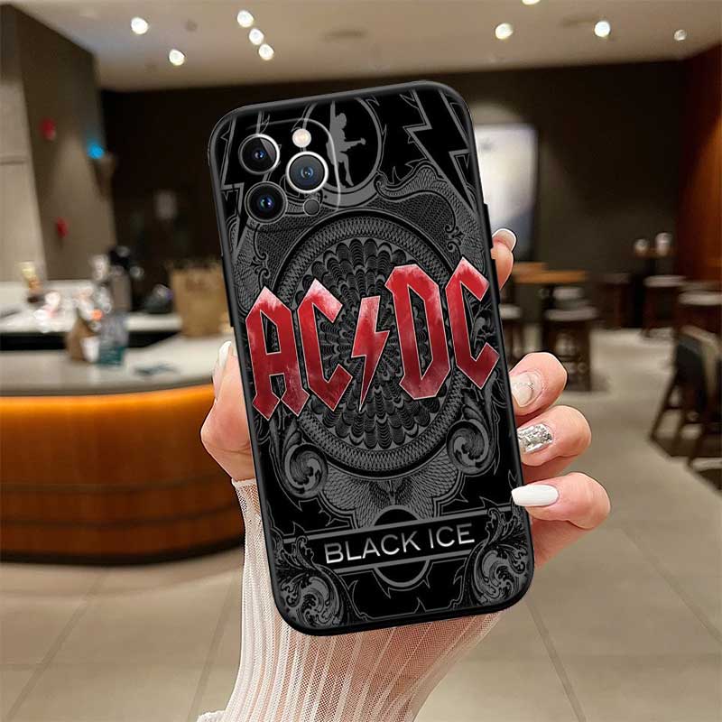 RE1 A-acdc New High-End Shell Phone Case for iPhone SE X XS XR 16E 17 11 Pro Max 8 7 6 6s Plus Air