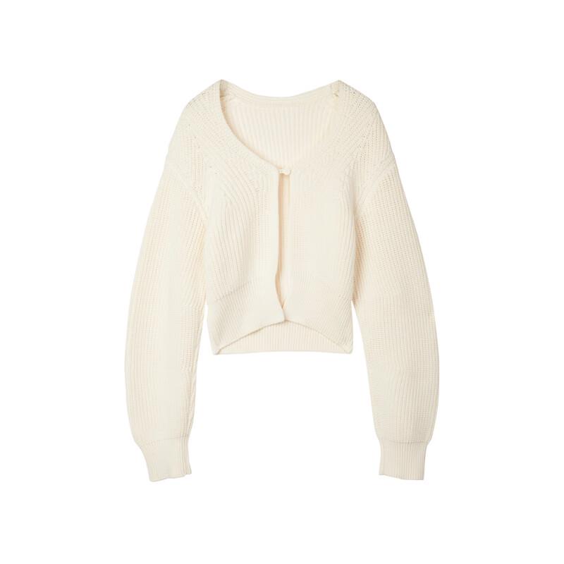 JNBY Women's V-Neck Knit Sweater
