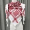 Ready Stock Palestine Hijab Woven Keffiyeh Head Scarf Arabic Men 5 Colors Shemagh Kuffiyeh Yashmagh Kufiya Scarf Many Colors