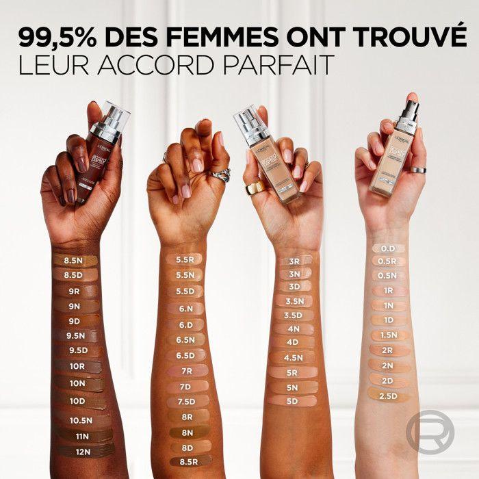 L'Oréal Paris Accord Parfait Fluid Foundation 7.D Golden Amber 30ml