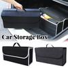 Large Anti Slip Car&Yacht Soft Felt Organizer Box Car Trunk Soft Felt Storage Box Accessories Car Trunk Universal Sorting Bag