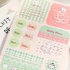 EZ PEACH Schedule Date Collage 12 for Planners and Cute Design DIY Stickers, Material, Months, Calendars, Paper, Notebook, Diary, Calendar, English,